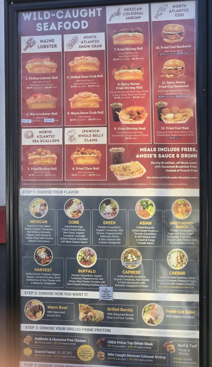 Angie's Lobster & Angie's Prime Grill Menu - Image 5